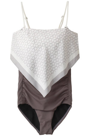 【San-ai Resort】スカーフ風ノンワイヤービキニ