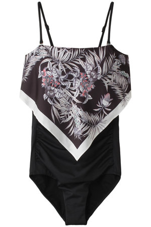 【San-ai Resort】スカーフ風ノンワイヤービキニ