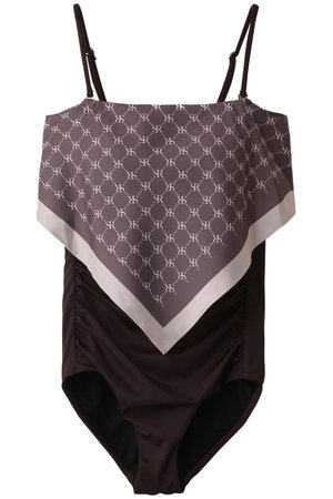 【San-ai Resort】スカーフ風ノンワイヤービキニ