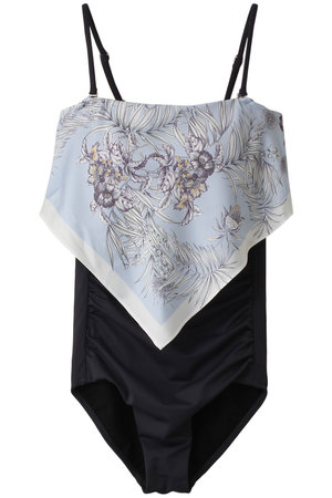 【San-ai Resort】スカーフ風ノンワイヤービキニ