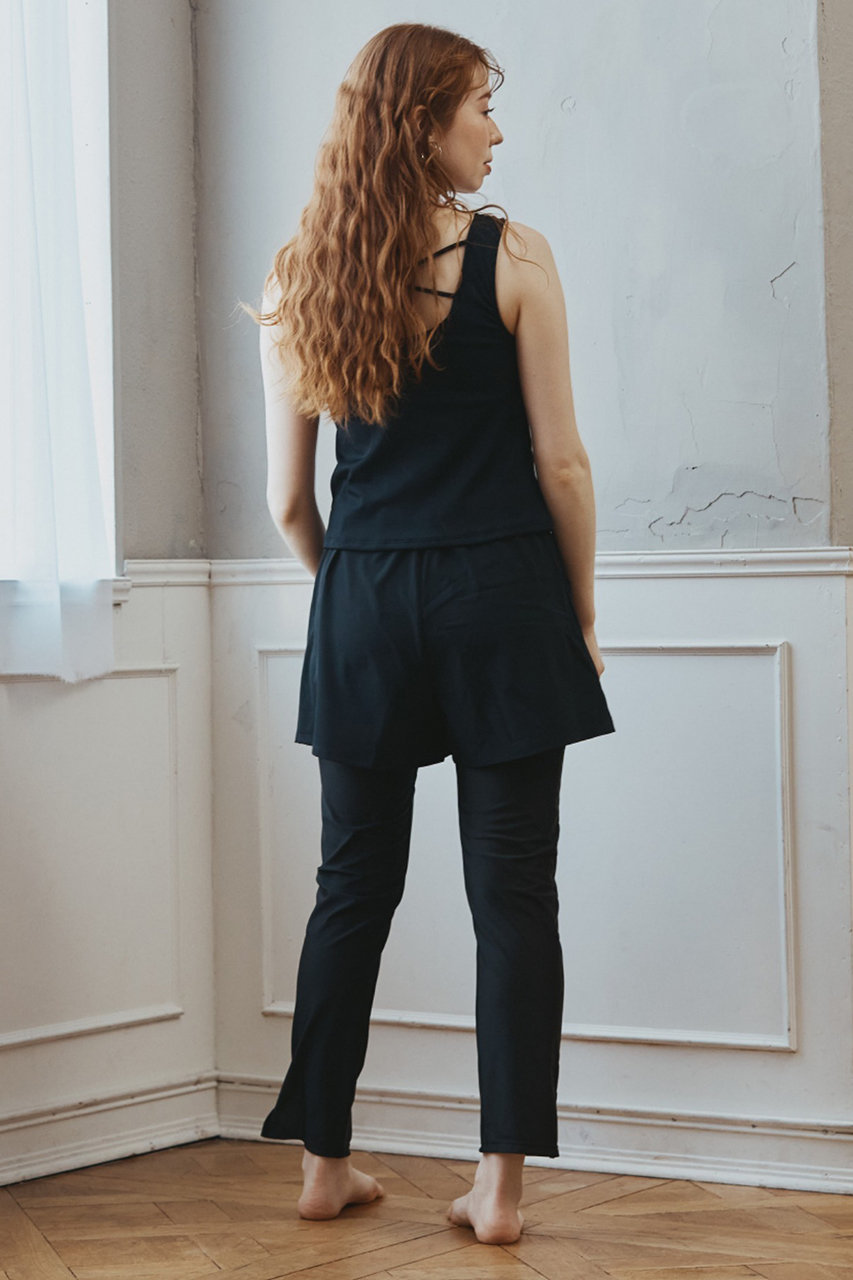 ポケット付きハーフジップラッシュパーカー＋リブタンキニ水着+レギンス5点セット 2025年新作】WEB限定商品 ポケット付きハーフジップラッシュパーカー＋