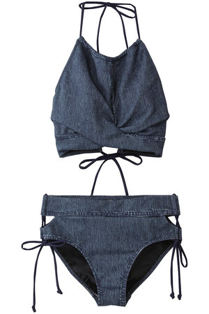 【San-ai Resort】ハイネックノンワイヤービキニ