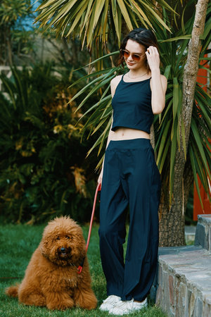 レイール(ﾐｽﾞｷﾞ)/Reir(水着)の【San-ai Resort】ロングパンツ3点セット【UPF50＋】(180400/180401)