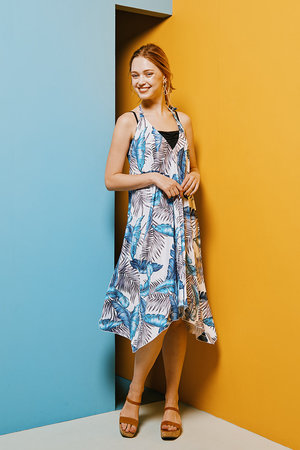 レイール(ﾐｽﾞｷﾞ)/Reir(水着)の【BeachQueen】WEB限定ドレスパレオ3点セット(180400/180401)