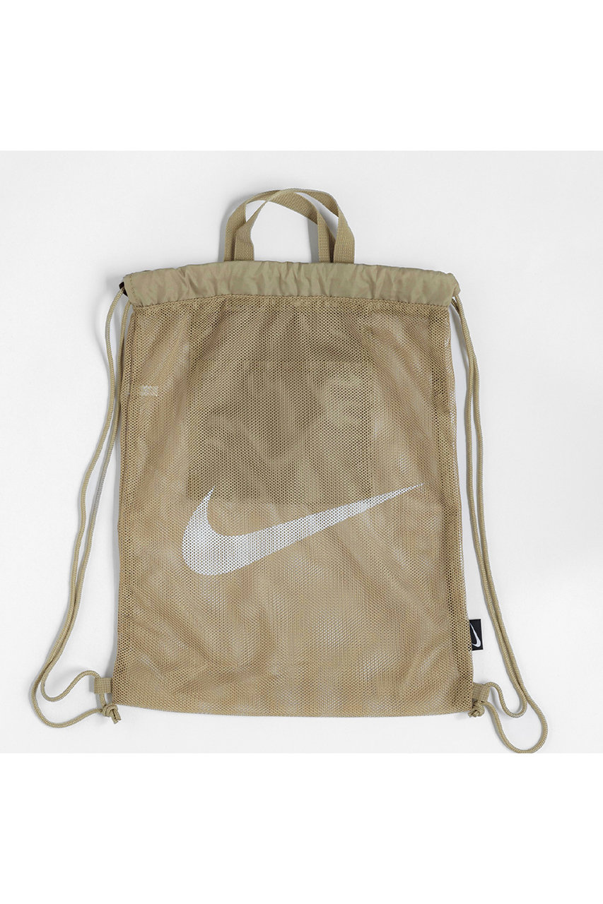Reir(swim wear) 【NIKE】メッシュドローストリングプールバッグ (ベージュ, F) レイール(ミズギ) ELLE SHOP Reir(swim wear) 【NIKE】メッシュドローストリングプールバッグ (ベージュ, F) レイール(ミズギ) ELLE SHOP