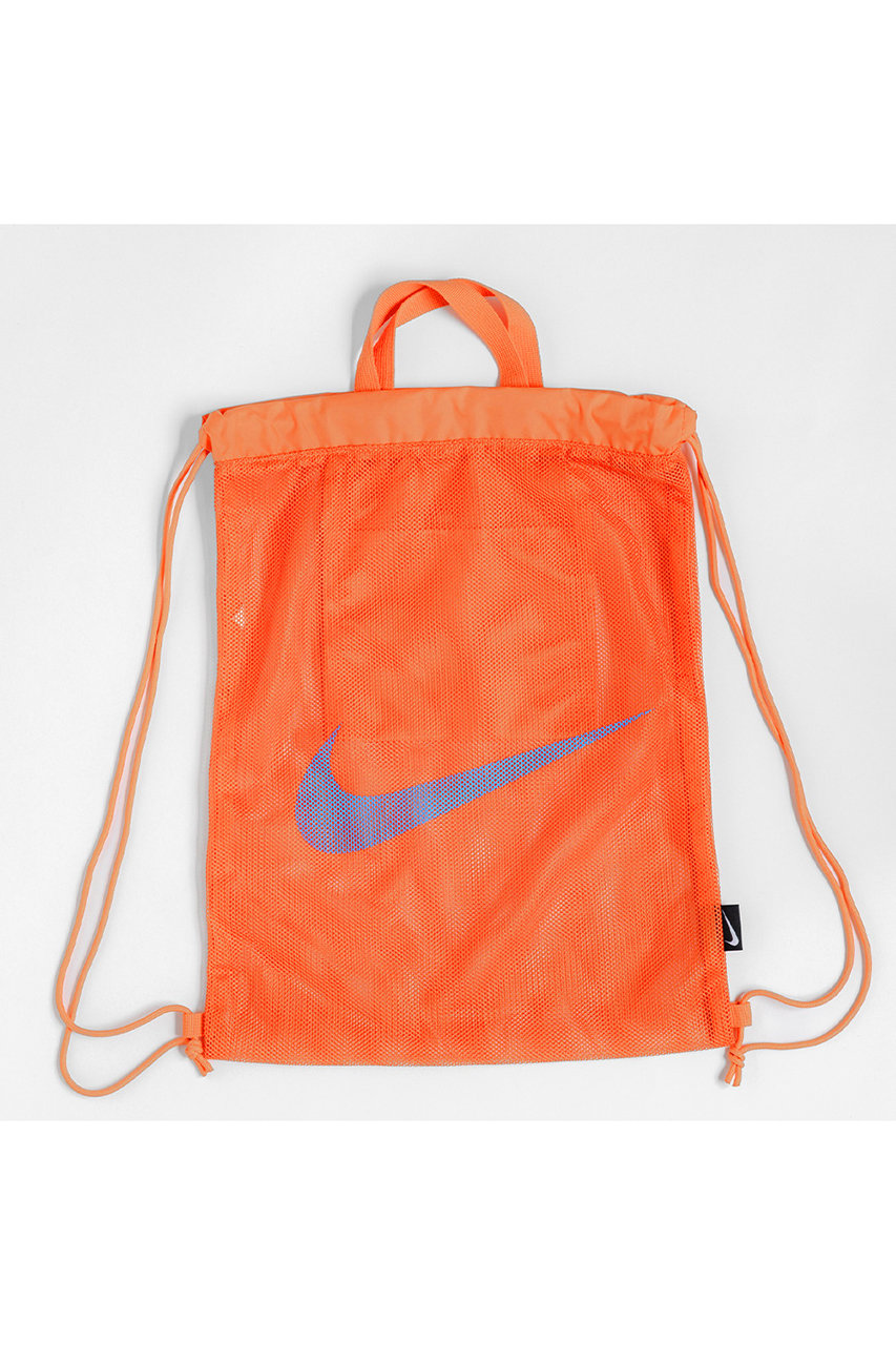 Reir(swim wear) 【NIKE】メッシュドローストリングプールバッグ (オレンジ, F) レイール(ミズギ) ELLE SHOP Reir(swim wear) 【NIKE】メッシュドローストリングプールバッグ (オレンジ, F) レイール(ミズギ) ELLE SHOP