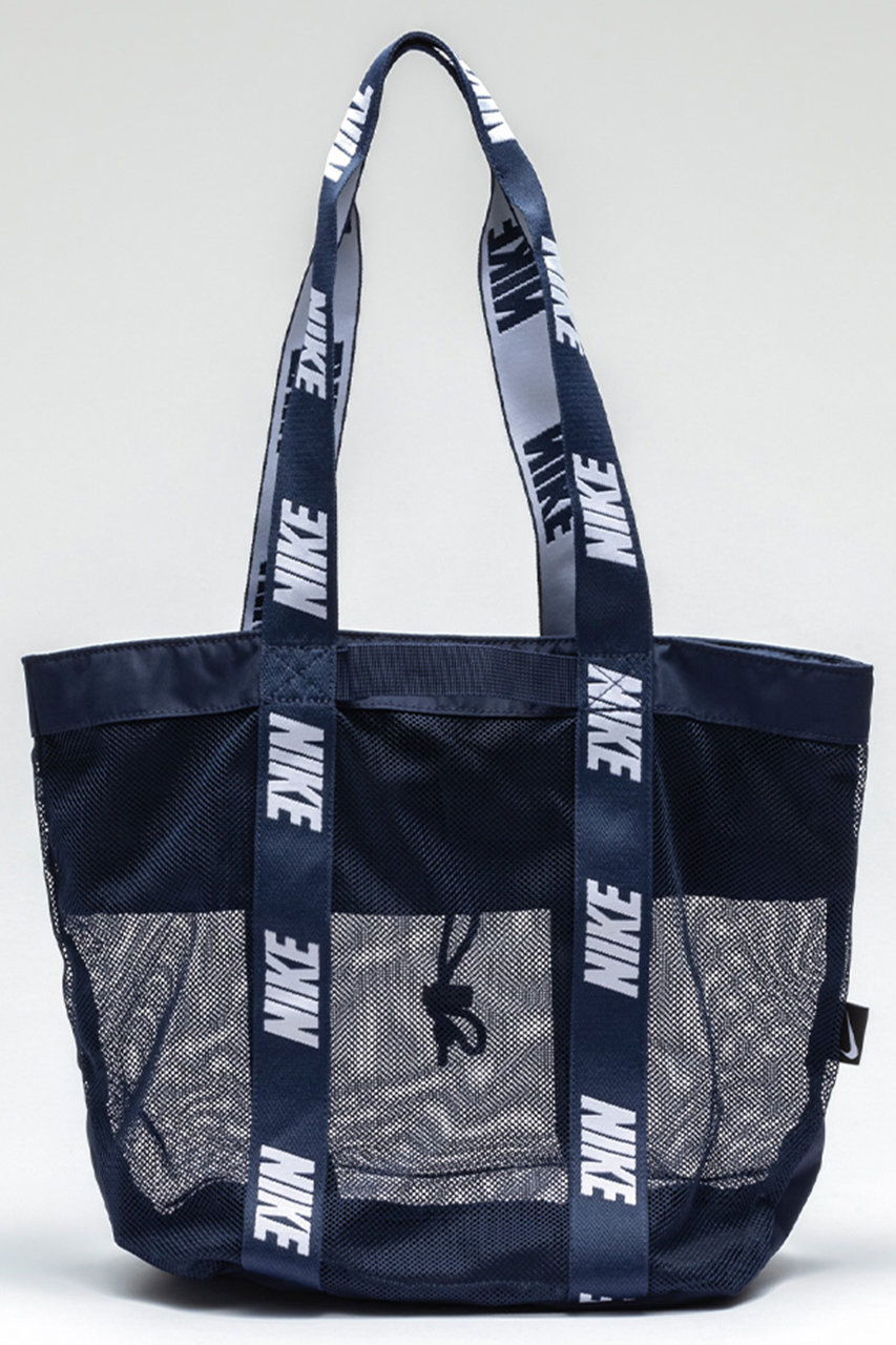 Reir(swim wear) 【NIKE】メッシュトートプールバッグ (ネイビー, F) レイール(ミズギ) ELLE SHOP Reir(swim wear) 【NIKE】メッシュトートプールバッグ (ネイビー, F) レイール(ミズギ) ELLE SHOP