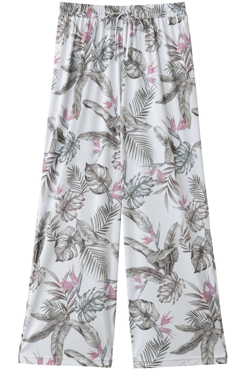 Reir(swim wear) 【San-ai Resort】ロングパンツ (ホワイト, 24(M)) レイール(ミズギ) ELLE SHOP Reir(swim wear) 【San-ai Resort】ロングパンツ (ホワイト, 24(M)) レイール(ミズギ) ELLE SHOP