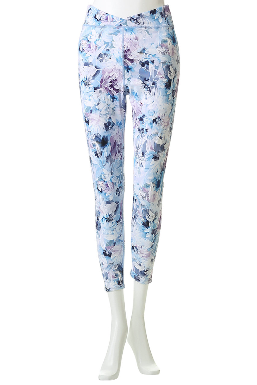 Reir(水着)(レイール(ﾐｽﾞｷﾞ))｜【水陸両用】プリントレギンス/ホワイト