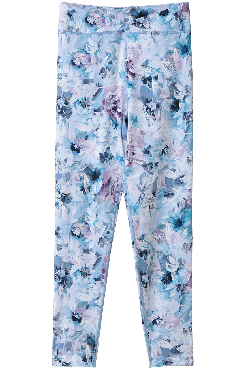 Reir(swim wear) 【水陸両用】プリントレギンス (ブルー, 25(L)) レイール(ミズギ) ELLE SHOP Reir(swim wear) 【水陸両用】プリントレギンス (ブルー, 25(L)) レイール(ミズギ) ELLE SHOP