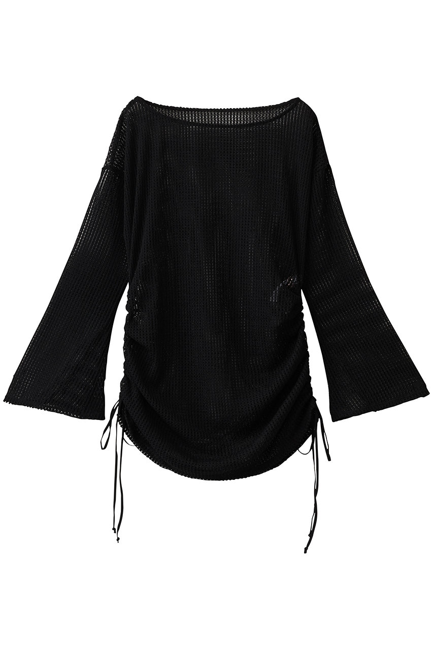 Reir(swim wear) 【San-ai Resort】ニットレーストップス (ブラック, 74(M)) レイール(ミズギ) ELLE SHOP Reir(swim wear) 【San-ai Resort】ニットレーストップス (ブラック, 74(M)) レイール(ミズギ) ELLE SHOP