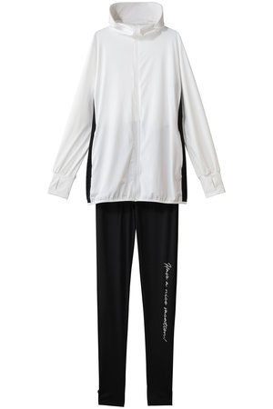 レイール(ﾐｽﾞｷﾞ)/Reir(水着)の【San-ai Resort】【UPF50＋】つば付きラッシュ・レギンスセット(180100/180102)