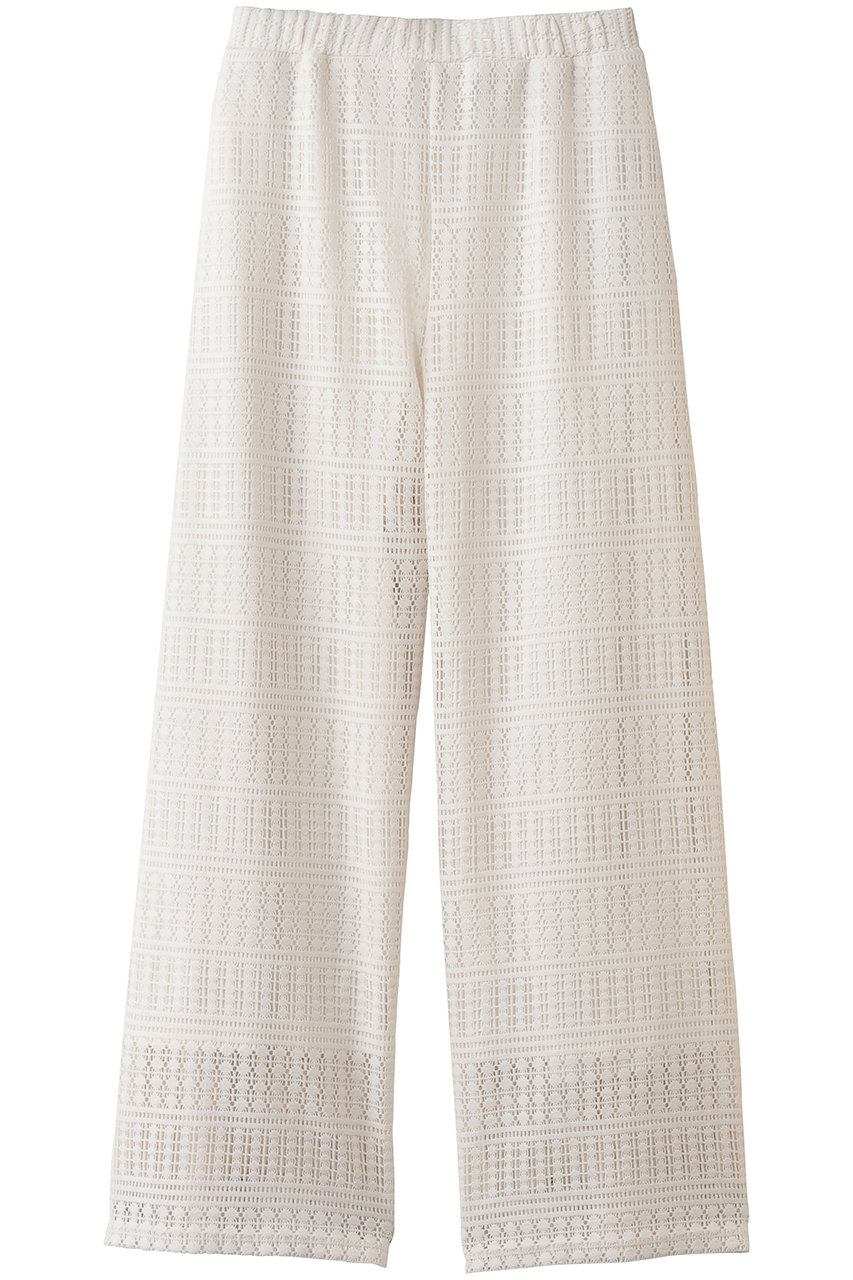 レイール(ﾐｽﾞｷﾞ)/Reir(水着)の【San-ai Resort】レースパンツ【水陸両用】(ホワイト/55-53-6-1150)