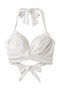 【San-ai Resort】ワイヤーブラ (グラマラスフィット) レイール(ﾐｽﾞｷﾞ)/Reir(水着) ホワイト