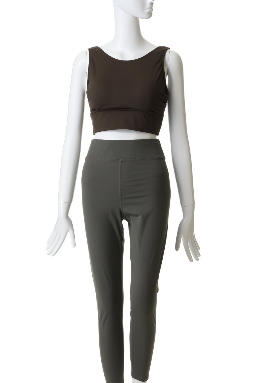 Reir レイール　プリントトップスブラレギンス　上下セット　セットアップ Reir 水着 水陸両用 ブラトップ 上下別売り M・L 「Reir（レイール