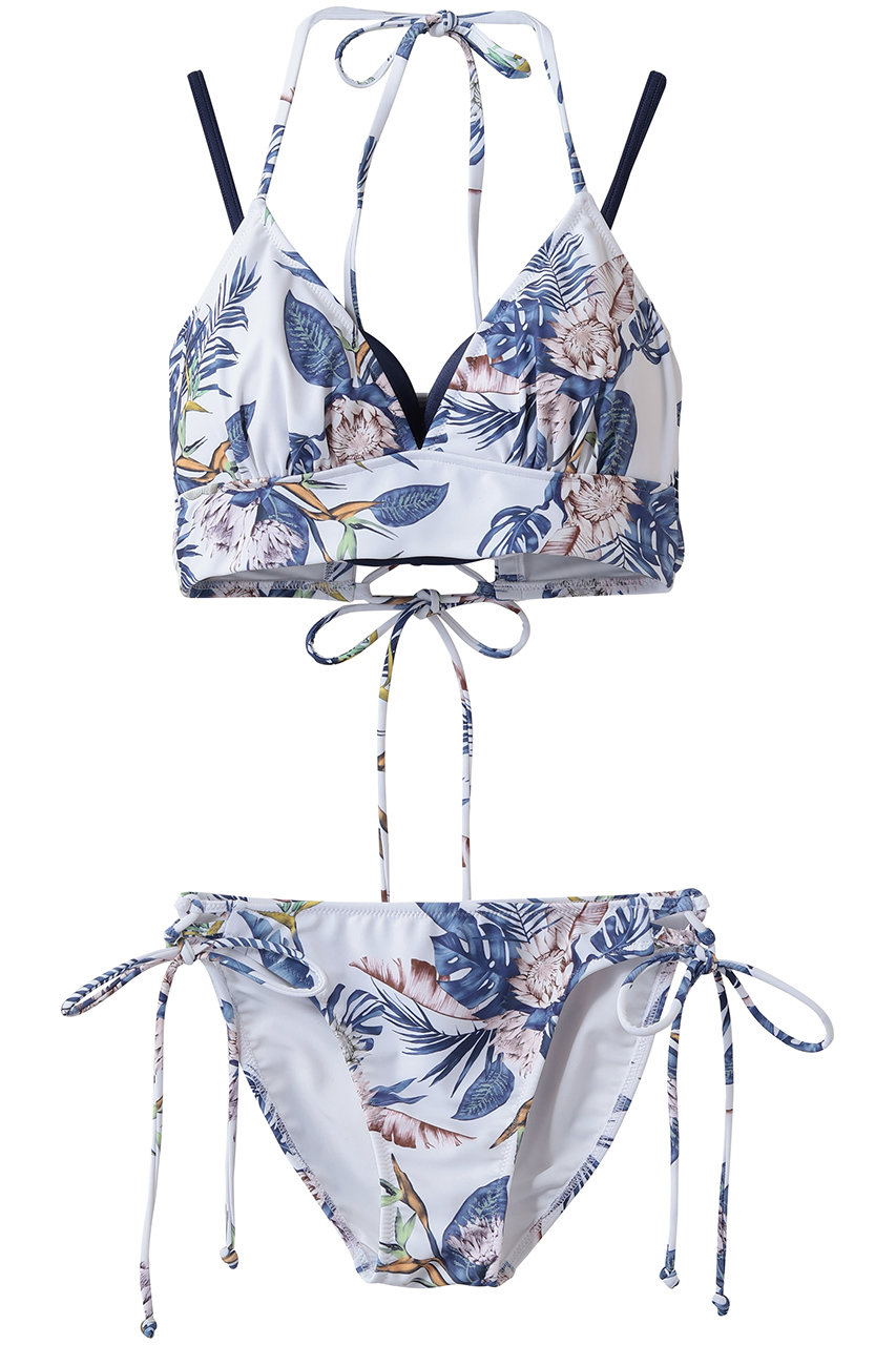 レイール(ﾐｽﾞｷﾞ)/Reir(水着)の【San-ai Resort】【FUWAMARU】レイヤードノンワイヤービキニ(ホワイト/55-53-6-1405)