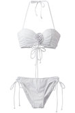 【San-ai Resort】【FUWAMARU】ノンワイヤーバンドゥビキニ