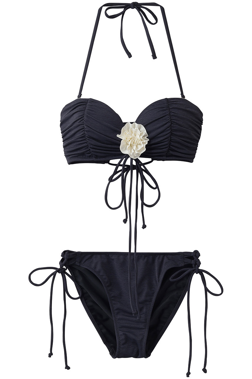 レイール（ミズギ）/Reir（水着）の【San-ai Resort】【FUWAMARU】ノンワイヤーバンドゥビキニ(ネイビー/55-53-6-1406)