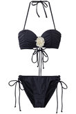 【San-ai Resort】【FUWAMARU】ノンワイヤーバンドゥビキニ