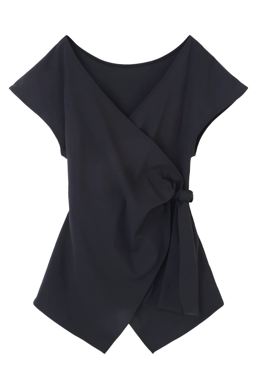 レイール(ﾐｽﾞｷﾞ)/Reir(水着)の【予約販売】【大日方久美子×Reir】レイヤードトップスセット(ブラック/55-57-6-7019)