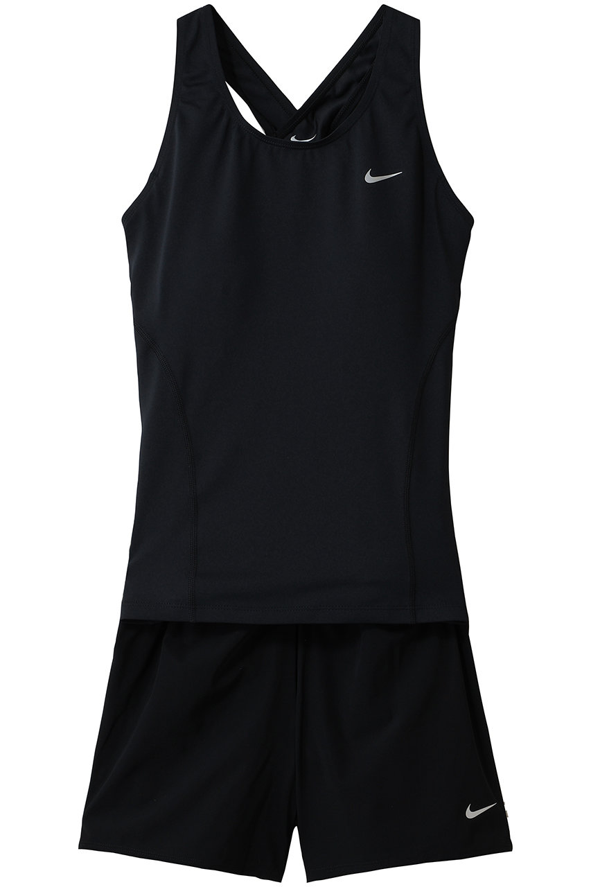 Reir（swim wear） 【NIKE】ベーシック2in1セパレーツ (ブラック, 26(XL)) レイール（ミズギ） ELLE SHOP
