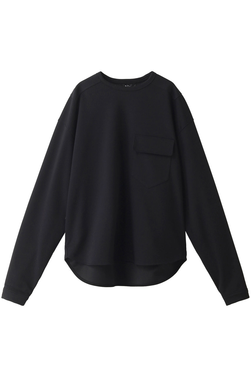 THE RERACS ザ・リラクス 【予約販売】メンズ(MENS)ロングスリーブコマンドTシャツ ブラック