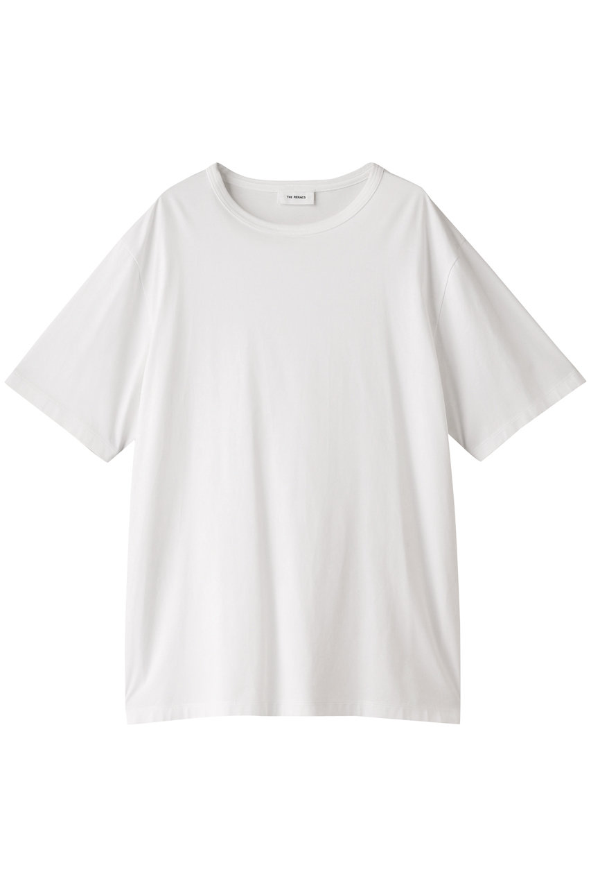 THE RERACS 【MEN】Tシャツ (ホワイト, 5(46)) ザ・リラクス ELLE SHOP