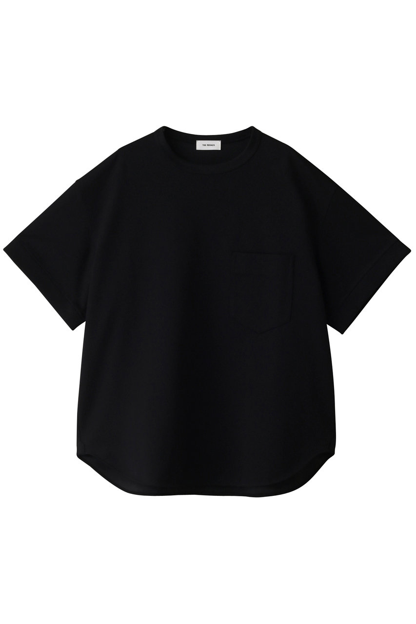 ザ・リラクス/THE RERACSの【MEN】ポケットビッグTシャツ(ブラック/24SS-RECS-434-J)