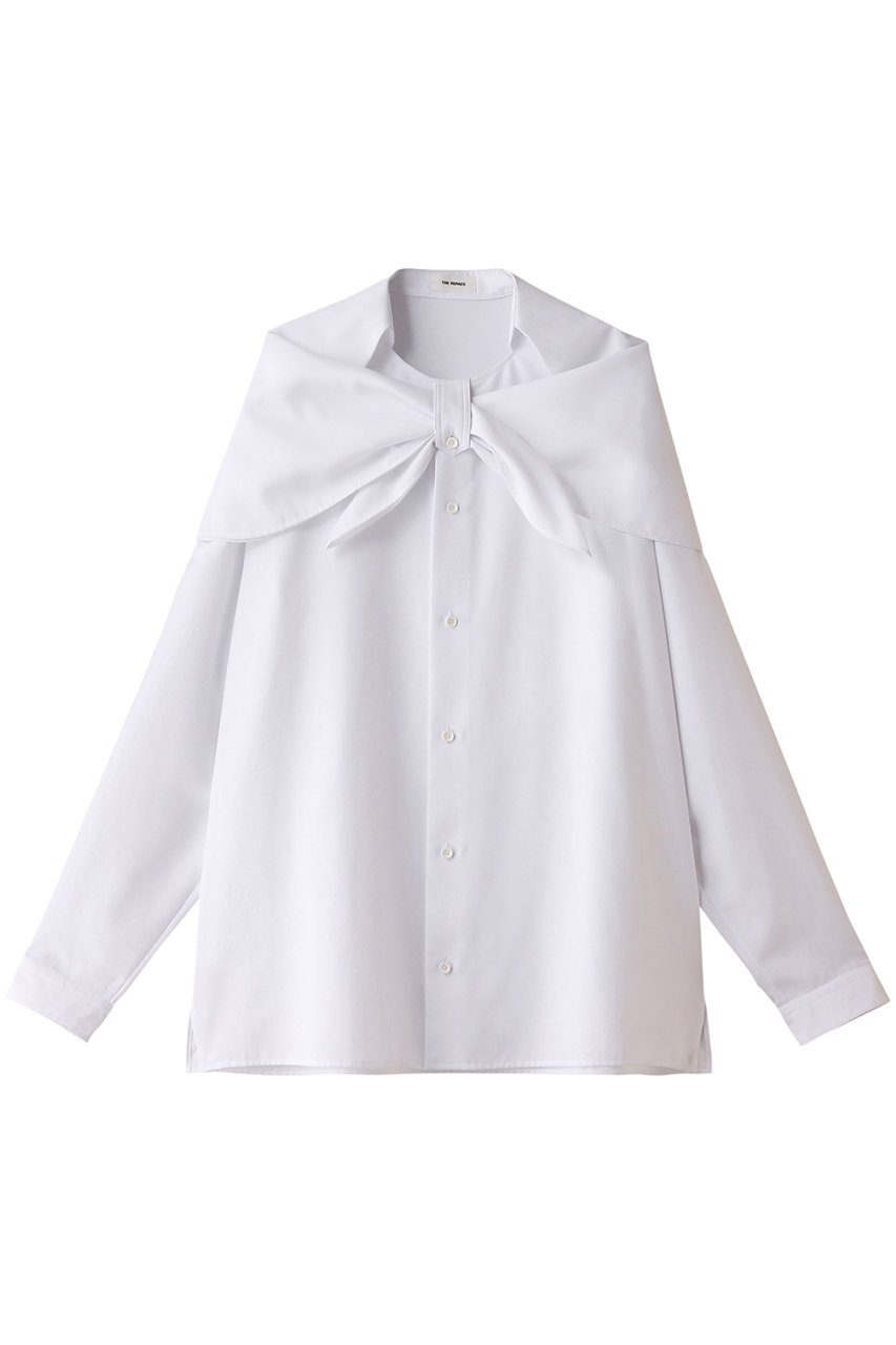 ザ・リラクス/THE RERACSの【予約販売】スカーフカラーシャツ(ホワイト/24FW-REBL-432L-J)