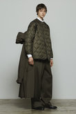 THE RERACS RERACS HOODED QUILTING COAT 23FW-RECT-384L-J