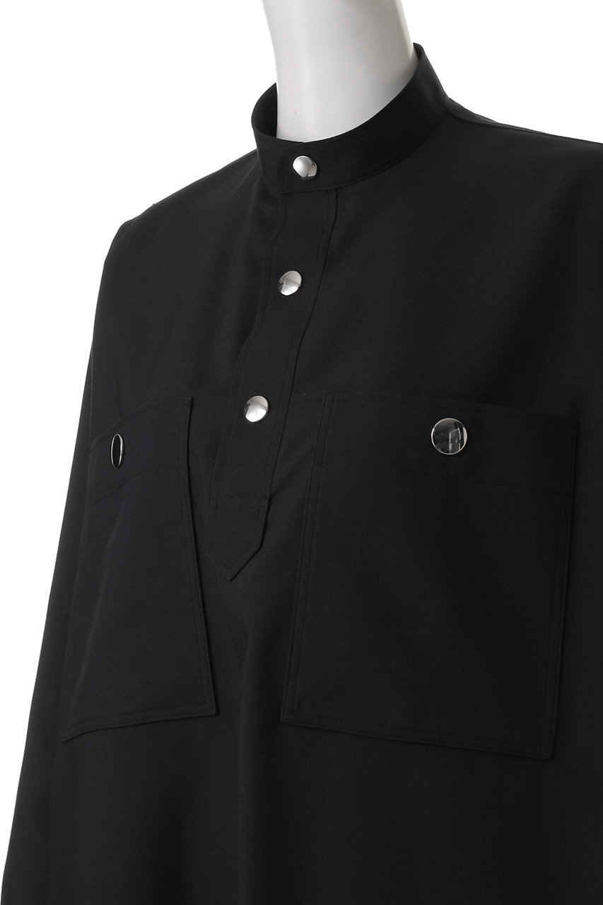 THE RERACS(ザ・リラクス)｜バンドカラー US プルオーバーシャツ