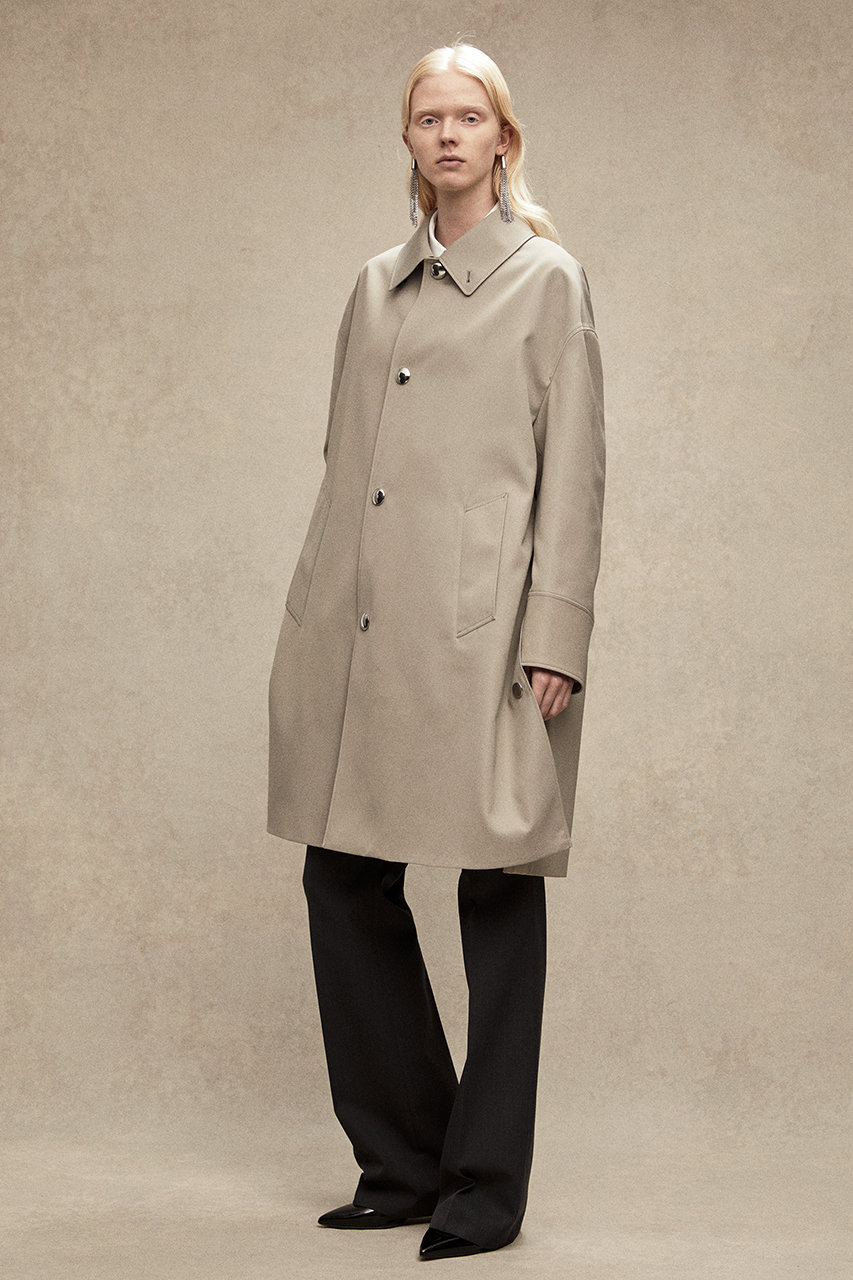 THE RERACS バルカラーコート　グレージュ THE RERACS(ザ・リラクス)｜【MEN】バルカラーコート/グレージュ の