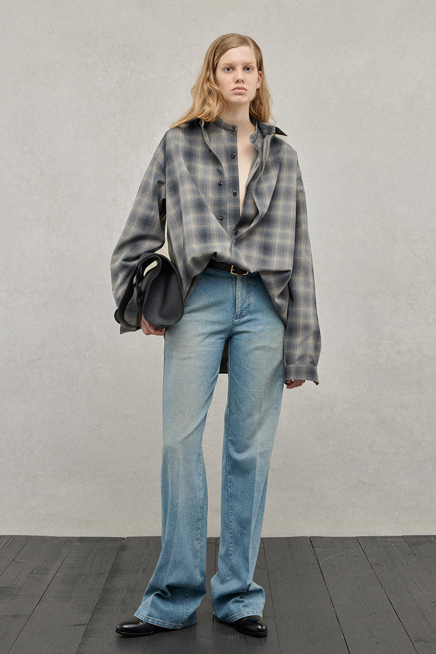 THE RERACS ザリラクス　チェックシャツ THE RERACS(ザリラクス) チェックシャツ 21FW-REBL-270-J
