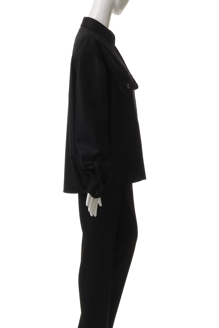 THE RERACS(ザ・リラクス)｜CPOショートシャツ/ブラック の通販