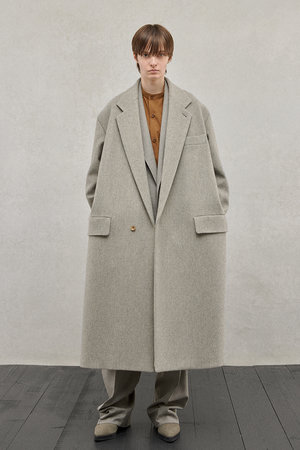 ザ・リラクス/THE RERACSのルーズチェスターコート(110900/110903)