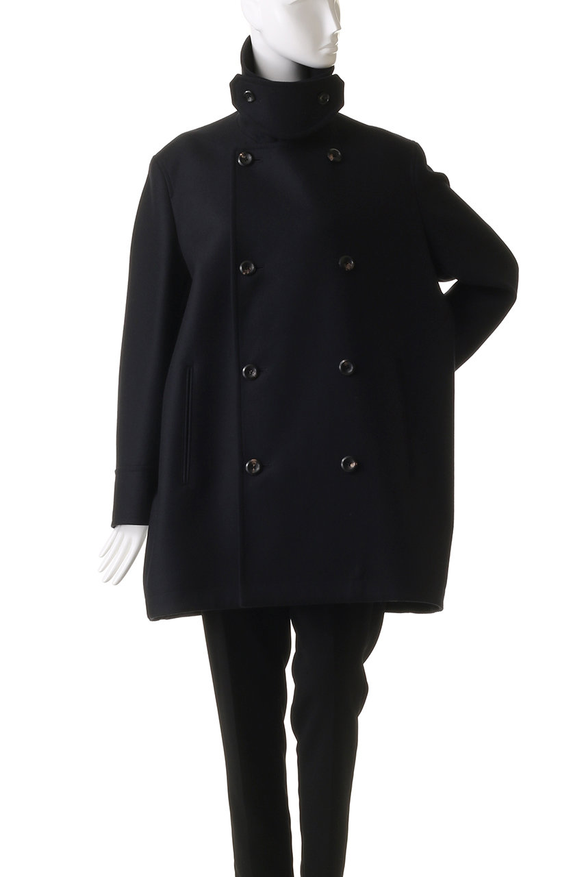 リラクス THE RERACS ピーコート ミドルPコート ネイビー 紺 THE RERACS│ザ・リラクス / THE PEA COAT(DARK NAVY)