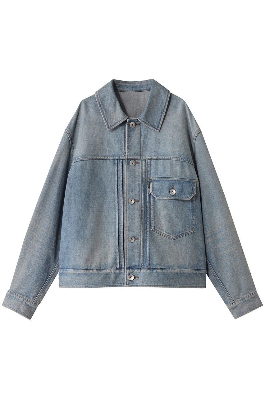 THE RERACS JEAN ジャケット (ブリーチライトブルー, 0(FR)) ザ・リラクス ELLE SHOP THE RERACS JEAN ジャケット (ブリーチライトブルー, 0(FR)) ザ・リラクス ELLE SHOP