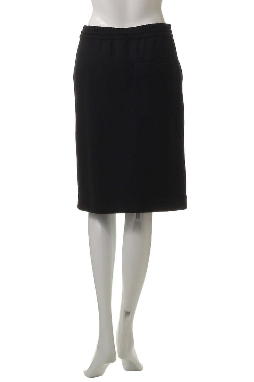 THE RERACS プリーツラップドスカート ブラック レイヤードプリーツラップスカート | ファッション通販サイト NUGU