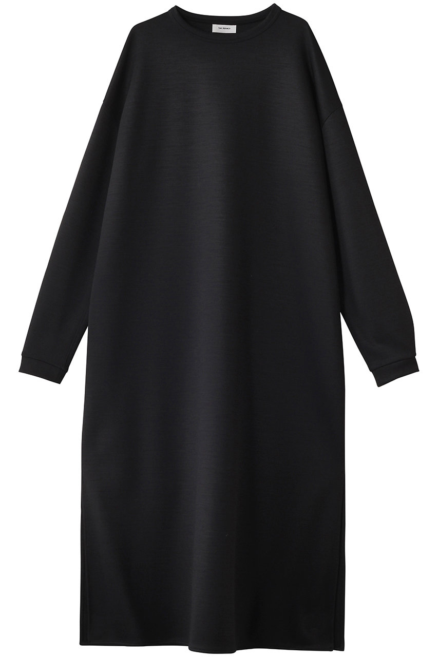 THE RERACS ロングスリーブドレス (ブラック, 2(38)) ザ・リラクス ELLE SHOP THE RERACS ロングスリーブドレス (ブラック, 2(38)) ザ・リラクス ELLE SHOP