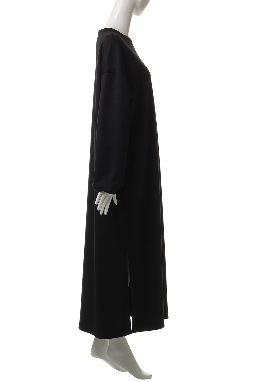 THE RERACS(ザ・リラクス)｜ロングスリーブドレス/ブラック の通販