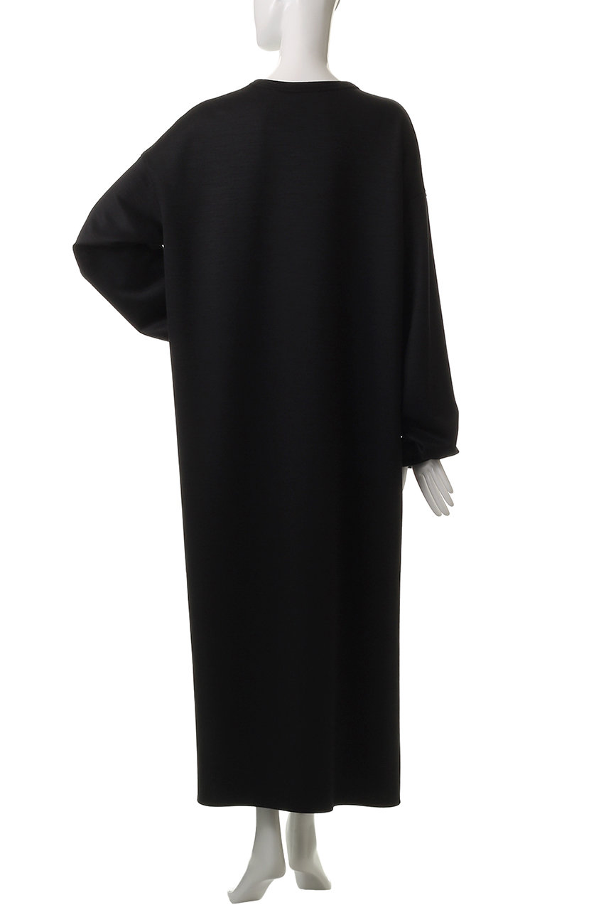 THE RERACS(ザ・リラクス)｜ロングスリーブドレス/ブラック の通販