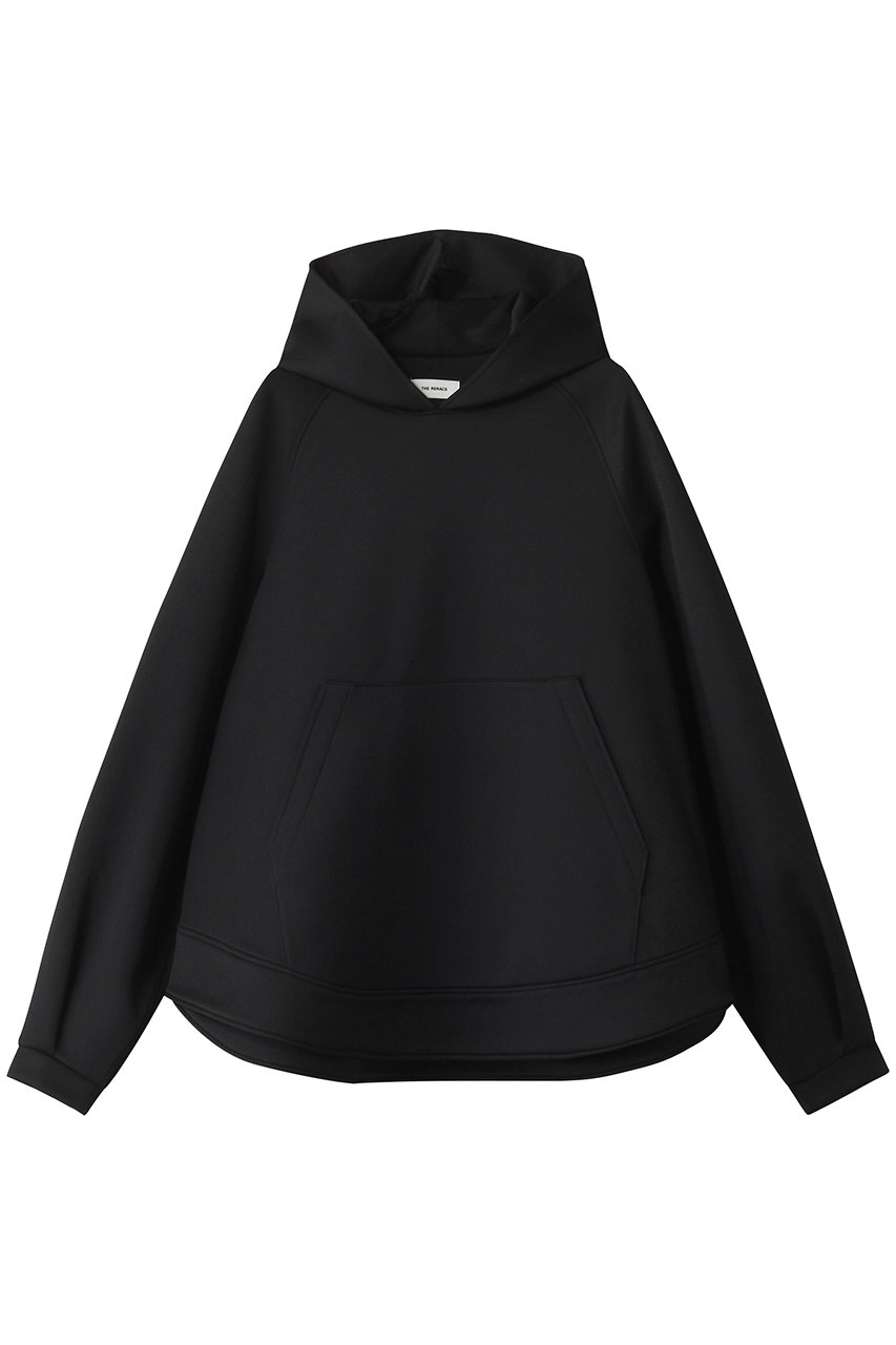 THE RERACS ラグランAラインパーカー (ブラック, 2(38)) ザ・リラクス ELLE SHOP THE RERACS ラグランAラインパーカー (ブラック, 2(38)) ザ・リラクス ELLE SHOP