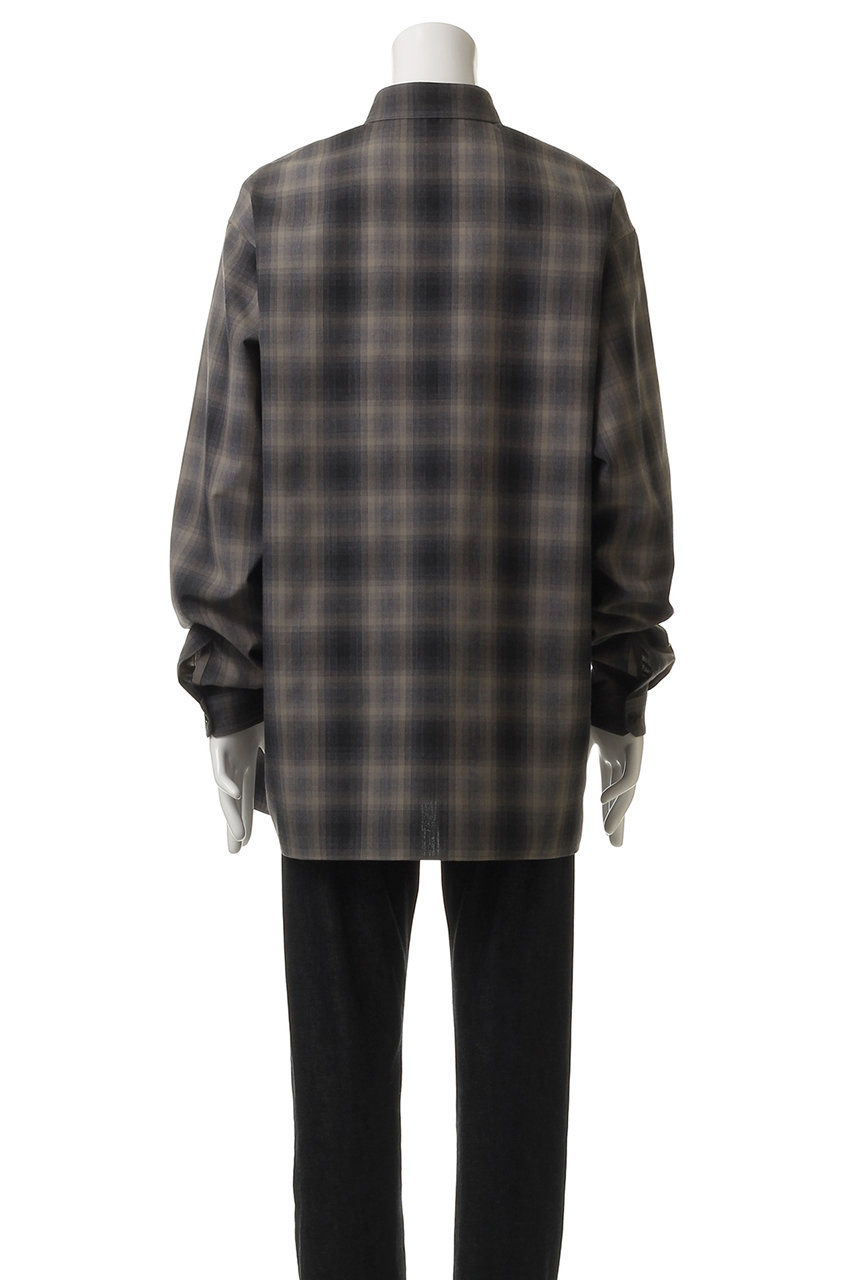 THE RERACS ザリラクス 22AW チェックプリントワンピース 襟 36 THE RERACS ザリラクス 22AW チェックプリントワンピース 襟 36