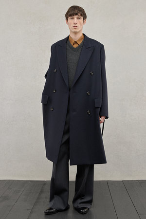 古着　GALLERY super long coat スーパーロングコート　黒 KOEISTORE ロングコート レディース 春 夏 春夏 黒 フード付き