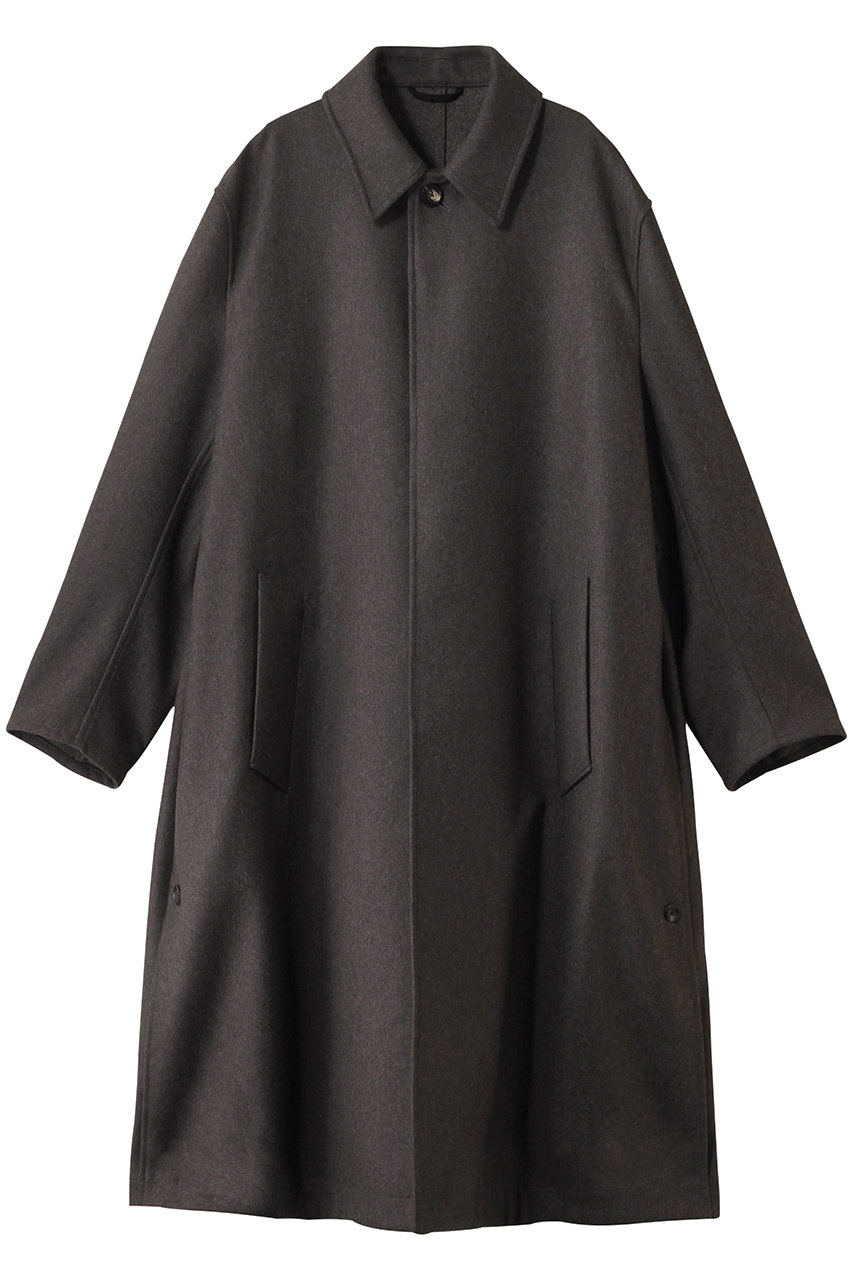 THE RERACS 【MEN】オープンカラーコート (グレーブラウン, 5(46)) ザ・リラクス ELLE SHOP THE RERACS 【MEN】オープンカラーコート (グレーブラウン, 5(46)) ザ・リラクス ELLE SHOP