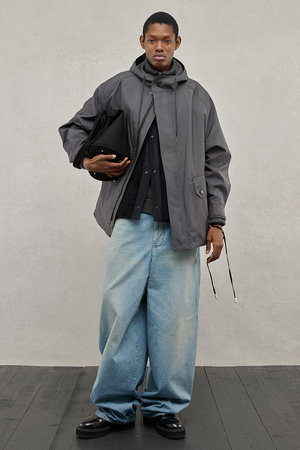 THE RERACS ザ リラクス モッズコート ネイビー THE RERACS│ザ・リラクス / RERACS LONG MODS COAT