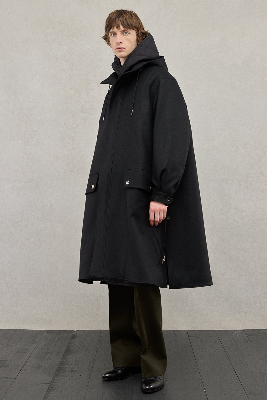 ジャケット・アウター The Reracs LONG MOUNTAIN PARKA THE RERACS - THE RERACS 21FW ロングマウンテンパーカー 黒 46
