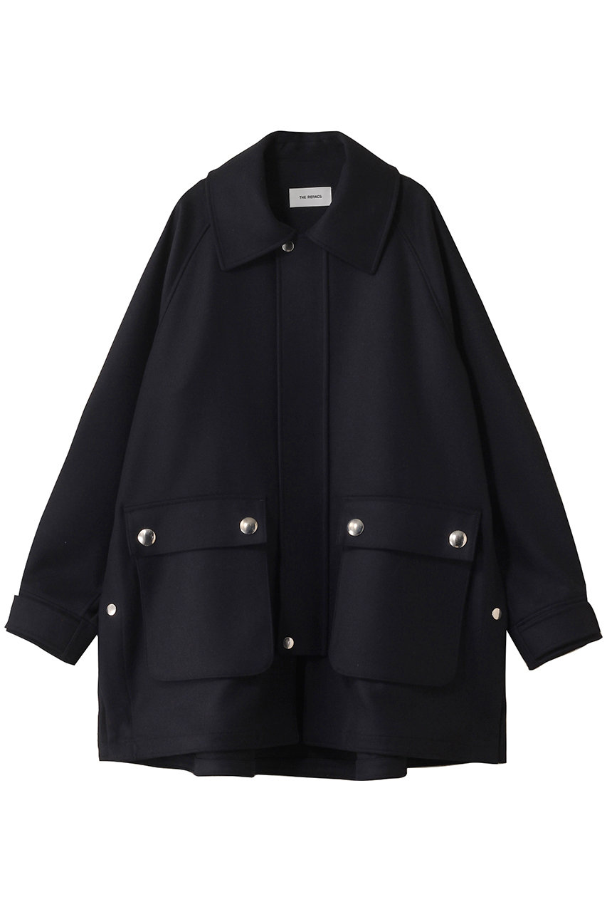 THE RERACS 【MEN】フィッシングコート (ダークネイビー, 0(FR)) ザ・リラクス ELLE SHOP THE RERACS 【MEN】フィッシングコート (ダークネイビー, 0(FR)) ザ・リラクス ELLE SHOP