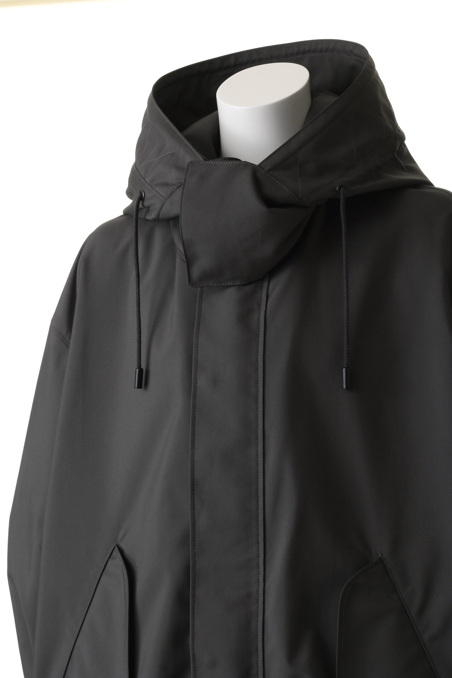 THE RERACS(ザ・リラクス)｜【MEN】ビッグモッズコート/ガンメタル