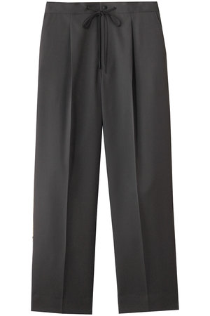 THE RERACS イージーワイドスラックスパンツ　黒 THE RERACS│ザ・リラクス / THE EASY SLACKS WIDE(BLACK)